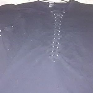 Forever 21 cross stitch shirt